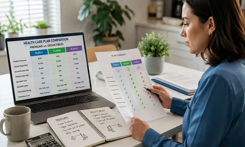 How to Compare Health Care Plans: Premiums vs. Deductibles
