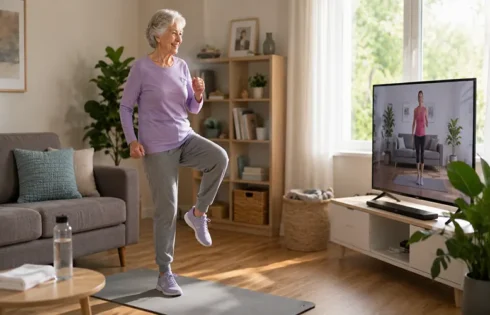 Low-Impact Cardio Exercise Tips for Seniors to Do at Home