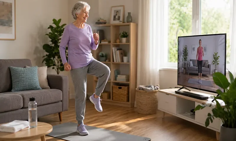 Low-Impact Cardio Exercise Tips for Seniors to Do at Home